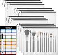 YOPCDJ 12pcs Mesh Zipper Pouch Bags, A5 Storage Bag by YOPCDJ