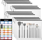 YOPCDJ 12pcs Mesh Zipper Pouch Bags, A5 Storage Bag by YOPCDJ