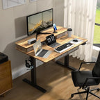 ExaDesk 48 * 30 Inches Electric Standing Widened Desk Adjustable Height - Image 9