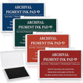 MotiMind 4 Pcs Archival Pigment Waterproof Ink Pad by MotiMind