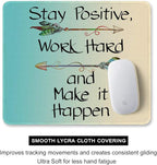 Auhoahsil Mouse Pad, 12 x 10 in Thick Rubber Premium-Textured Non-Slip Stitched - Image 4