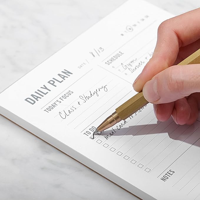 Daily Planner Notepad with Hourly Schedule - Image 5
