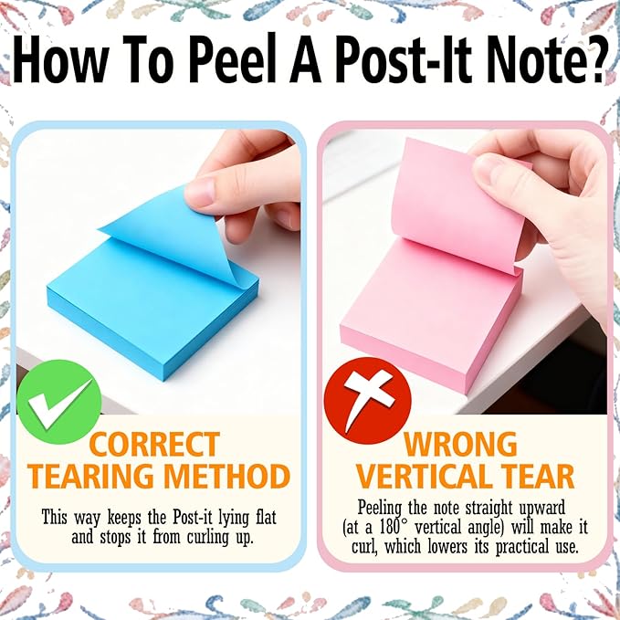 Personalized Sticky Notes Bulk 3-500 Pack – 3"x3" Custom Notepads Promotional - Image 5