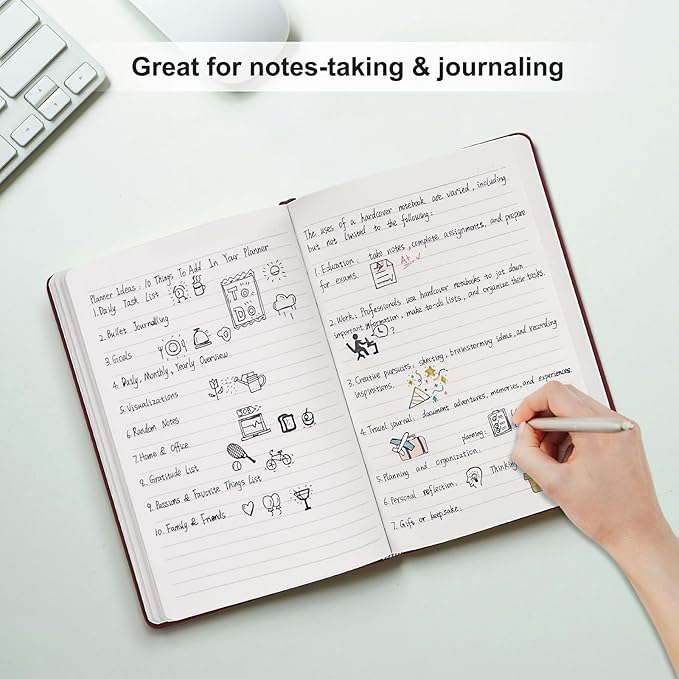 Comix Lined Journal Notebook for Women Men, Journaling Notebooks for Office - Image 5
