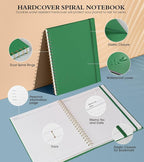 Spiral Notebook Journal 8.5” x 11”, A4 Large Notebooks - Image 3
