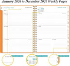 2026 Planner - Planner 2026 from January 2026 - December 2026, Weekly & Monthly - Image 3