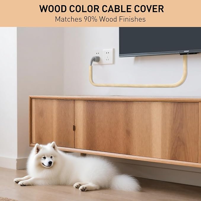 AGPTEK Cable Sleeve Cover, 10ft - Image 2