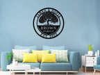 Custom Tree of Life with Roots Family Name Sign, Personalized Metal Sign - Image 6