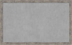 Amanti Art Silver Framed Magnetic Board 27x43 Large Vision Board by AmantiArt
