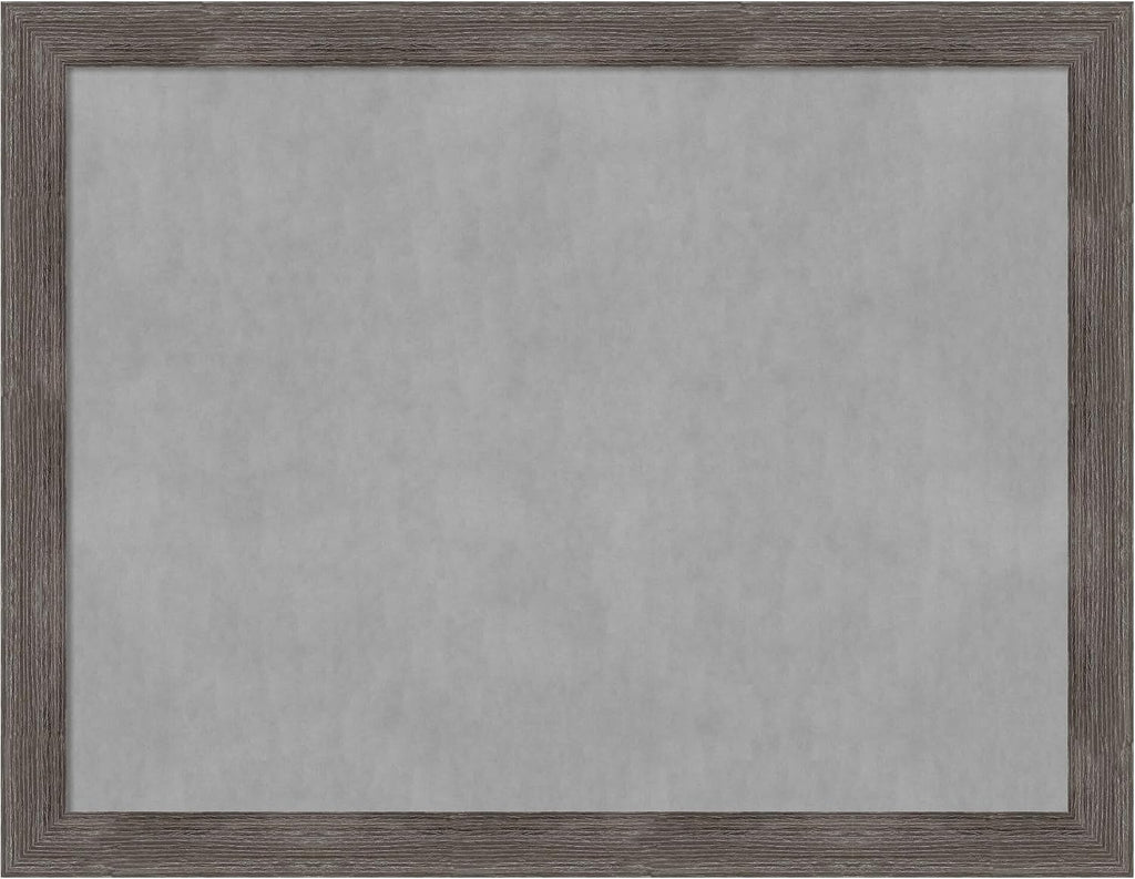 Amanti Art Grey Framed Magnetic Board 21x27 Medium Vision Board