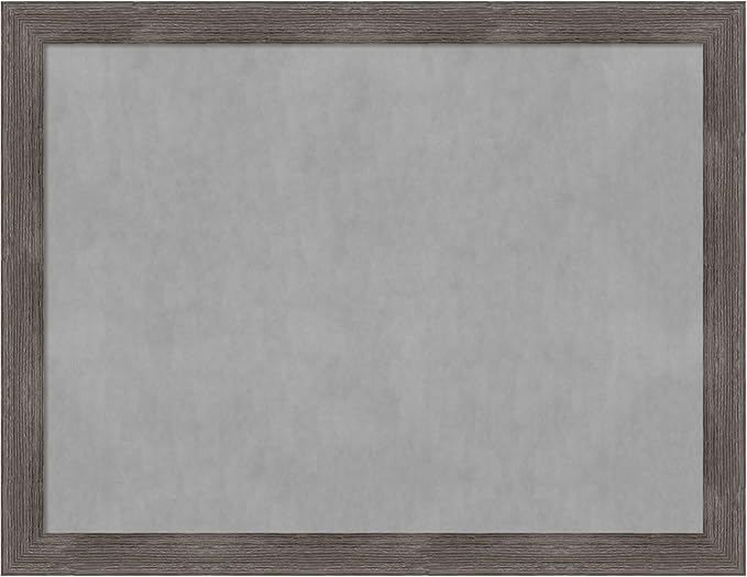 Amanti Art Grey Framed Magnetic Board 21x27 Medium Vision Board by AmantiArt