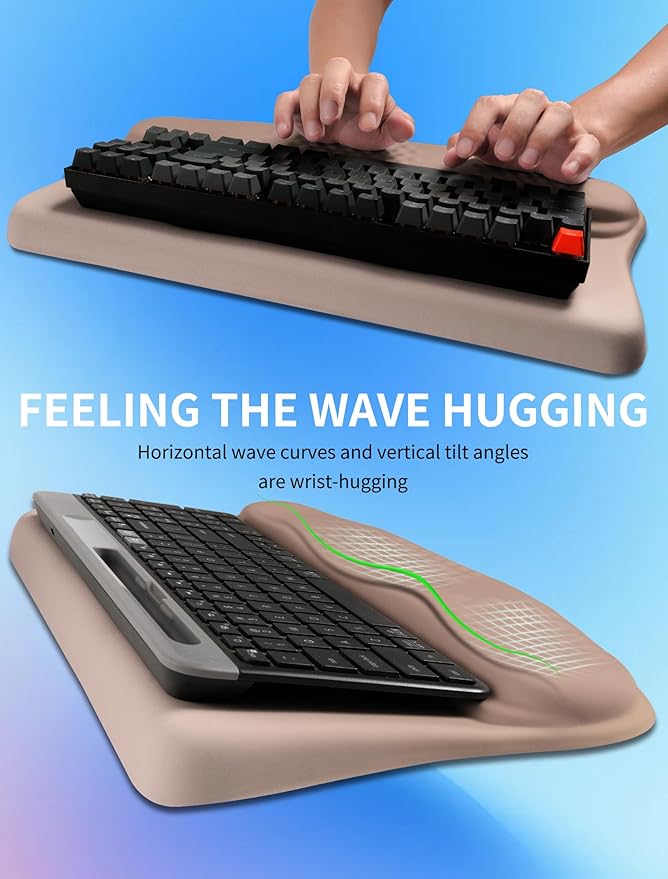 KUOSGM Ergonomic Wave Wrist Rest - Image 4