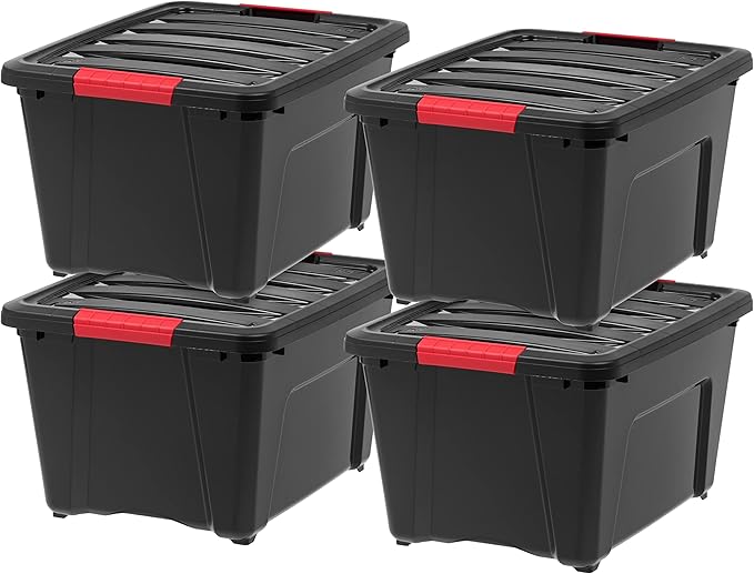 IRIS USA 30 L Plastic Storage Box by IRISUSA