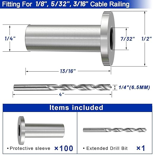 Steel DN Mate 100 Pack Stainless Steel Protector Sleeves - Image 2