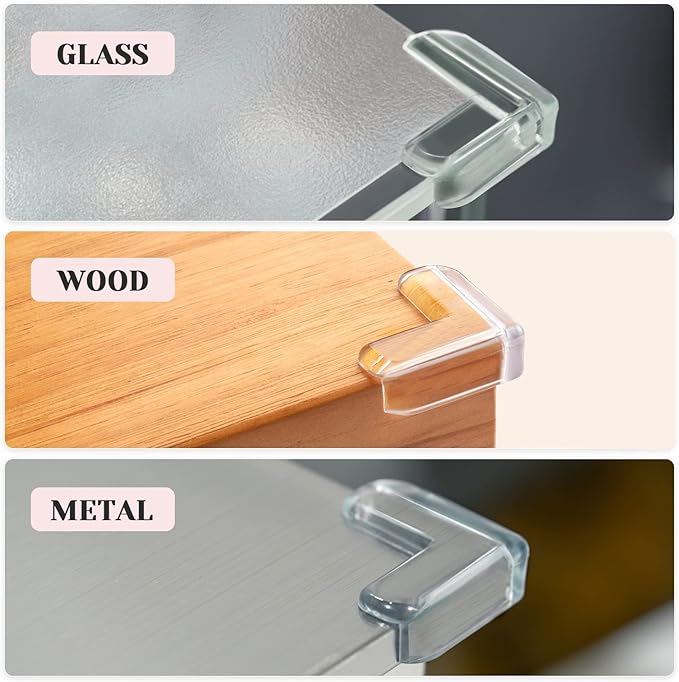 20 Pack Table Corners, Corner Guards, Corner Protectors, Baby Proof Corner - Image 5