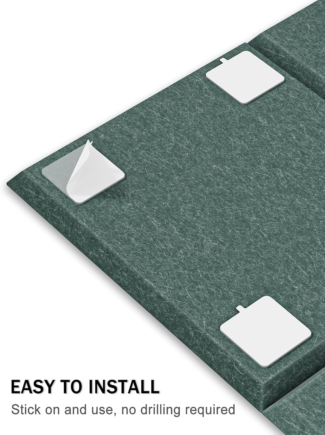 Hsurbtra Large Cork Board for Wall 47 x 36 Inch, 12 Pack Felt Bulletin Notice...