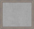 Amanti Art Grey Framed Magnetic Board 23x27 Medium Vision Board by AmantiArt