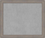 Amanti Art Grey Framed Magnetic Board 23x27 Medium Vision Board by AmantiArt