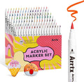 Arrtx 120 Colors Markers Paint Pens, Acrylic Paint Pens by Arrtx