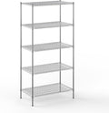 Regal Altair 24" Deep x 42" Wide x 86" Height Wire Shelving Kit | 5-Tier | NSF by Regal+Altair