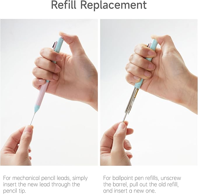 Shuttle Art 4 in 1 Multicolor Pen, 2 Pack Retractable Ballpoint Pens - Image 9