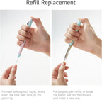 Shuttle Art 4 in 1 Multicolor Pen, 2 Pack Retractable Ballpoint Pens - Image 9