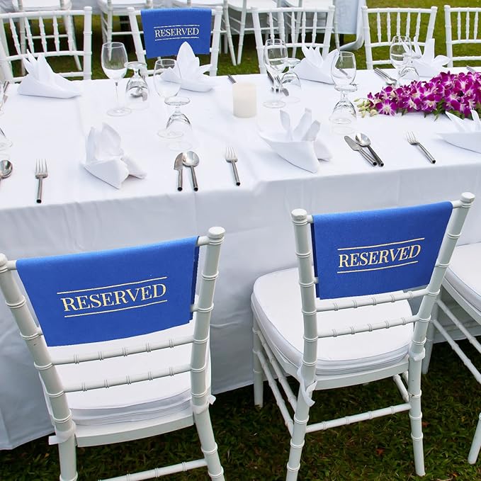Buryeah 12 Pcs Reserved Seating Signs - Image 5