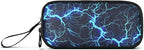 BOENLE Dark Blue Electric Lightning Pencil Case Box Boys Girls Large Pencil - Image 8