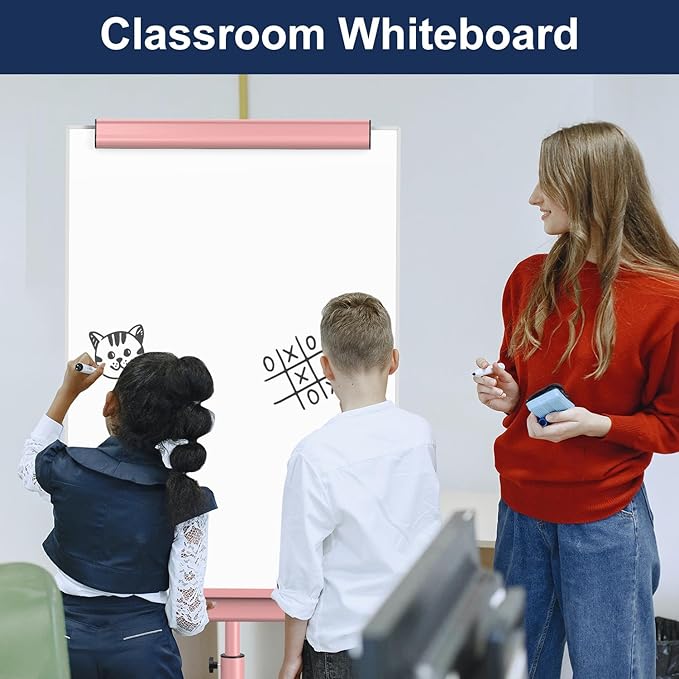 TSJ OFFICE Rolling Whiteboard Standing - Image 9