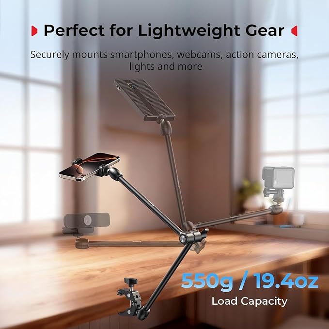 SMALLRIG Desktop Magic Arm Support - Image 2