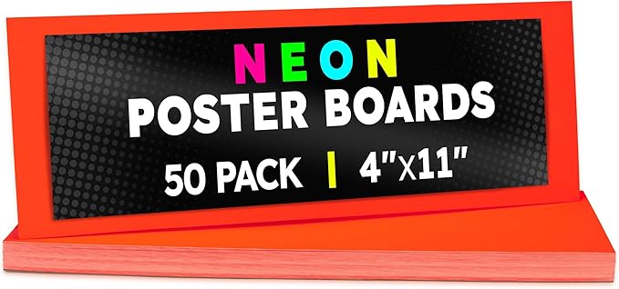 Hygloss Small Poster Board 4x11 - Image 7