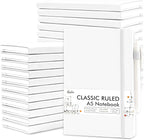 feela College Ruled Notebooks, 24 Pack Business Notebook Hardcover Lined by feela