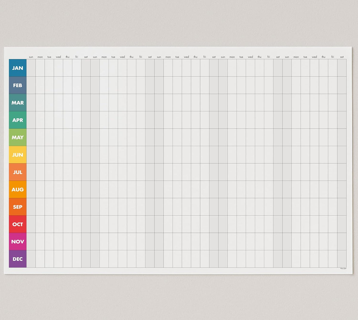 Dry Erase Wall Calendar 2026, 27×39 in — Double-Sided Yearly Planner (Dated &...