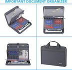 ENGPOW Accordion File Organizer, Fireproof Expanding File Folder - Image 4