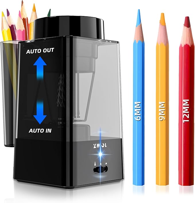 Zmol Full Automatic Electric Pencil Sharpener by ZMOL