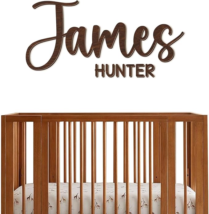 Personalized Name Sign for Nursery by KALOTOYS