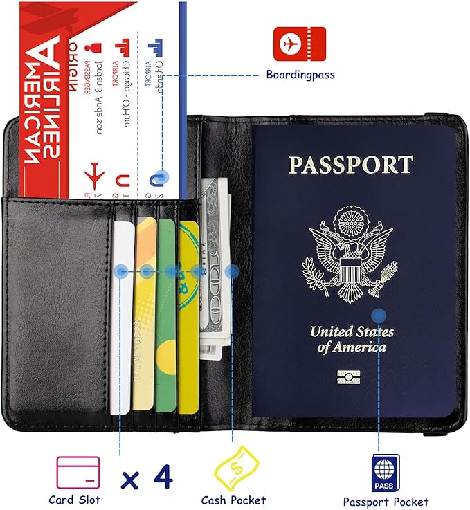TOURSUIT RFID Blocking Passport Holder - Image 2