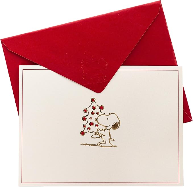 Graphique Peanuts Holiday Designer Cards Luxe Collection, Christmas Greetings - Image 2