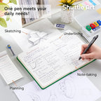 Shuttle Art 4 in 1 Multicolor Pen, 2 Pack Retractable Ballpoint Pens - Image 5