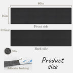 EcoBrisa Under Desk Privacy Panel Self-Adhesive Modesty Panel Stand Up Desk - Image 3