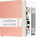 OFFIGIFT Bullet Dotted Journal Notebook, 312 Numbered Pages A5 Hardcover by OFFIGIFT