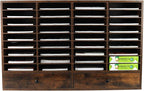 PAG Mail Sorter Organizer, Wood Literature Organizer, Student Mailbox - Image 2