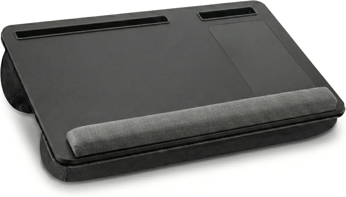 Lap Desk with Soft Cushion – Portable Laptop Desk for Bed, Couch & Home O...