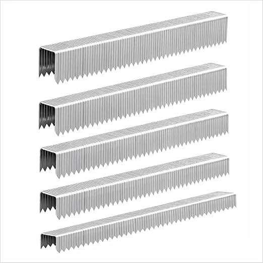 HW HAMWOO 20 Guage Galvanized T/50 Staples, 5 Sizes Assorted Size Project Pack by HWHAMWOO