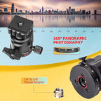 Zeadio Heavy Metal Tripod Kit: 1/4" Screw Adapter Tripod Mount - Image 6