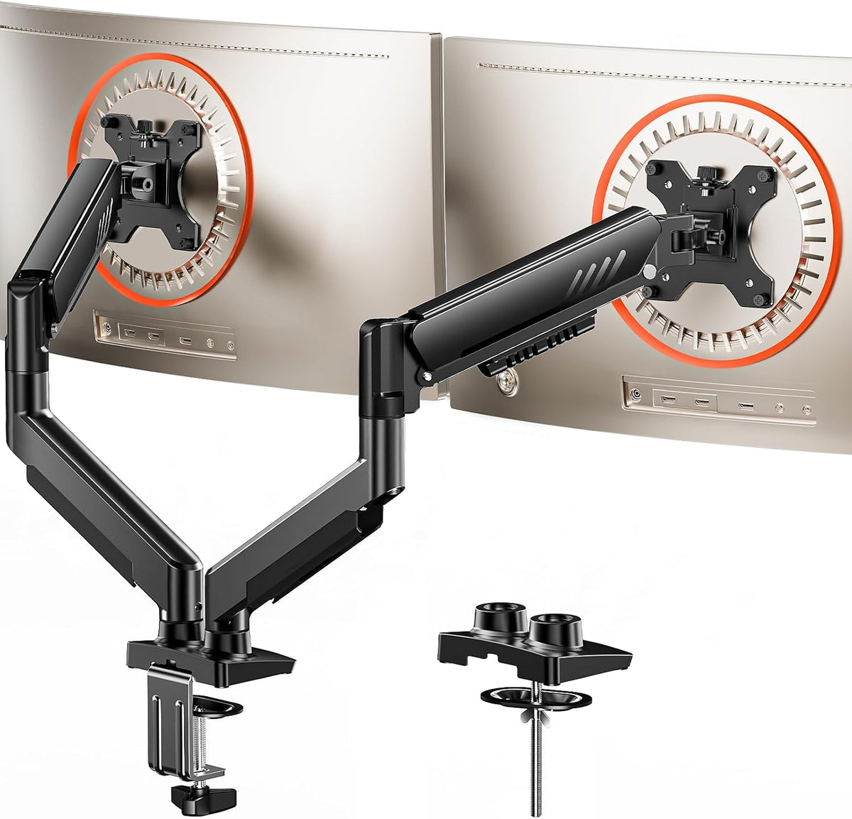 ErGear Dual Monitor Arm, Full Adjustable Monitor Mount