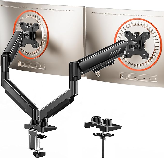 ErGear Dual Monitor Arm, Full Adjustable Monitor Mount by ErGear