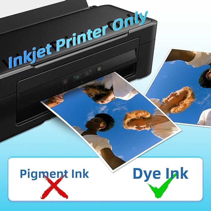 Uinkit 100 Sheets Inkjet Photo Paper Glossy 8.5x11 48lb 180Gsm Professional - Image 7