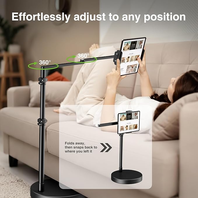 elitehood Adjustable Tablet Floor Stand - Image 5