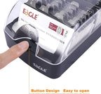 Eagle Business Card Box, Push-Button, Storage up to 550 Cards - Image 2